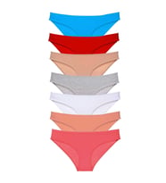 7 adet Süper Eko Set Likralı Kadın Slip Külot