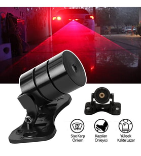 Laser Sis Led Standart Tek Çizgili Model - Araçlar İçin Kırmızı