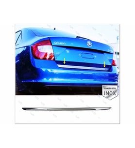 Skoda Rapid Krom Alt Bagaj Çıtası 2012 Üzeri P. Çelik