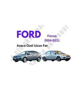 Ford Focus 2004-2011 Araca Özel Uzun Far h1