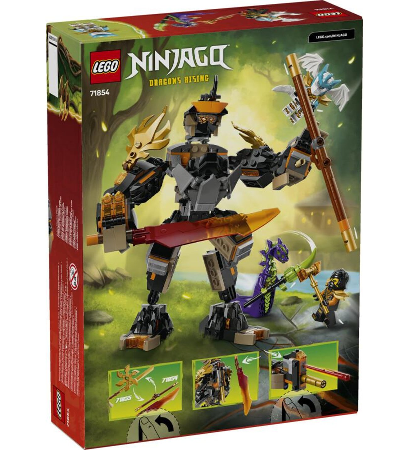 Yokページ　です！！ LEGO Ninjago 71854 Cole's Mission Mech