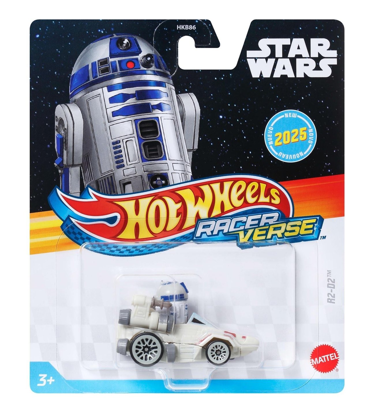 Hot Wheels RacerVerse Star Wars R2-D2 JBK14