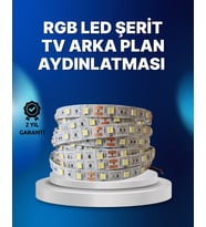 RF Kumandalı Renk Değiştiren TV LED Şerit 2MT