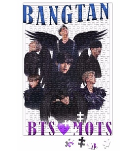 Bts Mots Bangtan Puzzle 240 Parça Yapboz