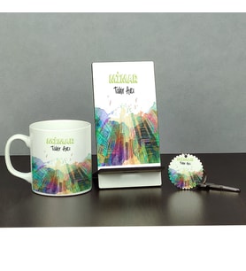 Mimar Üçlü Set (Kupa + Telefon Standı + Anahtarlık) 003