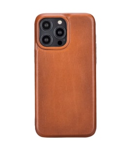 Apple iPhone 14 Pro Max Uyumlu Deri Arka Kapak ROCK G2