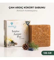 Lexroo Çam Ardıç Katranlı Kükürt Sabunu