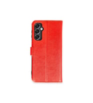 Northcity Samsung Galaxy M34 5G Uyumlu Kılıf Trend S Plus Kapaklı Kılıf - Kırmızı