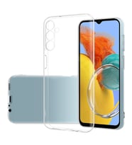 Galaxy M14 Kılıf Zore Şeffaf İnce ve Esnek Süper Silikon Kılıf (Renksiz)