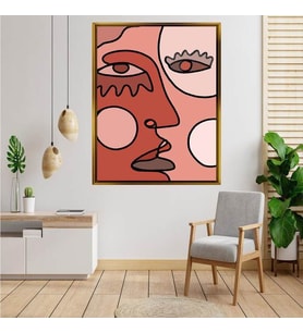 Altın  Çerçeveli tablo n463