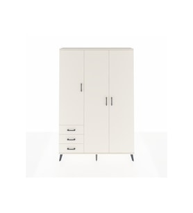 Arges Gardrop 6 Raflı 3 Çekmeceli Tek Askılı 132x30x195 Aytaşı-Aytaşı