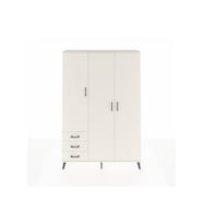Arges Gardrop 6 Raflı 3 Çekmeceli Tek Askılı 132x30x195 Aytaşı-Aytaşı