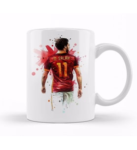 Mohamed Salah  Kupa Bardak  Porselen