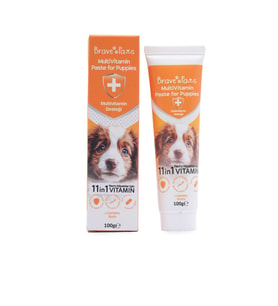 Brave Paws Yavru Köpekler İçin Multivitamin Desteği 100 Gr