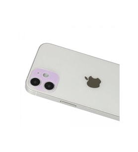 Uray store Apple iPhone 12 Rainbow Kamera Lens Koruma Cam - Mor