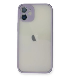 Newface Apple iPhone 11 Pro Max Kılıf Montreal Silikon Kapak - Mor
