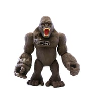 Jurassic Clash Siber Goril: Savaşın Yeni Kahramanı 27cm. (Siyah)