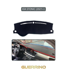 KİA STONIC 2021+TORPİDO KORUMA HALISI GRİ KENAR