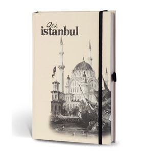 Eski İstanbul journal Çizgili Last Dolmabahçe Cami