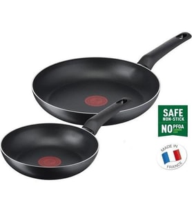 Tefal Titanyum 1X Easy Cook 20+26 cm 2'li Tava Seti Teşhir