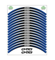 MAVİ SİYAH SPORT REFLEKTÖRLÜ JANT ŞERİDİ