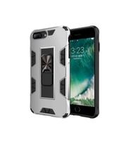 Apple iPhone 7 Plus Uyumlu Kılıf Zore Volve Kapak (Gri)
