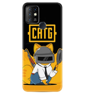 INFINIX Hot 8 9 10 11S Hot 10 Play 10T Kılıf Desemli Silikon Cat G 1677