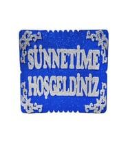 ÇITIPITISTORE Strafor Sünnetime Hoş Geldiniz Dikdörtgen