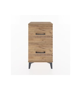 Arges Komodin 2 Çekmeceli 44x30x80 Çam-Çam