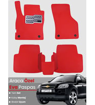 CHEVROLET CAPTİVA (2006-2011) Uyumlu EVA Paspas Tam Set–Araca Özel,Su Geçirmez,Kolay Montaj