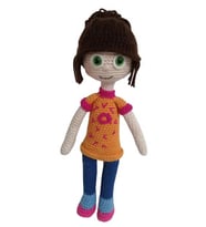 Yelda Bebek Amigurumi Organik Oyuncak