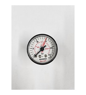 Çap 40, arka 25 bar kuru manometre, yüksek hassasiyetli ve dayanıklı