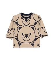 Civil Baby Ayıcıklar Baskılı 6-18 Ay Sweatshirt - Bordo (LACIVERT-LACIVERT)