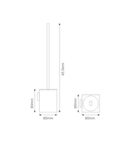 FC-60104 Krom Tuvalet Fırçası