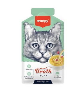 Wanpy Kediler için Ton Balığı Eti Çorbası 50gr