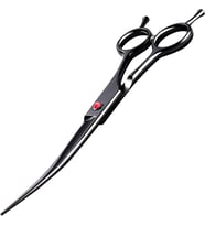 Profesyonel Pet Kuaför Kavisli Makas 19.5cm Curve Kesim makası