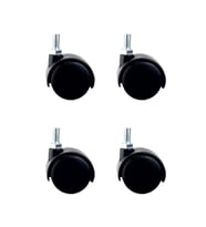 Büyük Plastik Vidalı Teker - 50MM HKS127 - 4 Adet