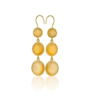 Kadir Jewellery 22 Ayar Altın Kaplama Vintage Küpe -El İşçiliği Ve Hipoalerjenik Küpe