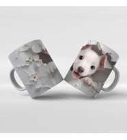 Baskılı Kupa Bardak Sevimli Köpekler - 5