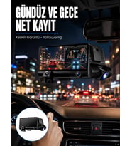 Çift Lens Araç Güvenlik Kamerası G Sensörlü Full HD Yeni Nesil