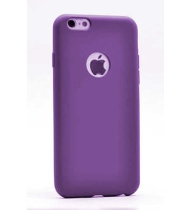 Apple iPhone 6 Plus Uyumlu Kılıf Zore Premier Silikon Kapak (Mürdüm)