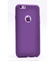 Apple iPhone 6 Plus Uyumlu Kılıf Zore Premier Silikon Kapak (Mürdüm)