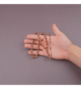 Pembe Fildişi Ağacı Pink Ivory Usta İşi İmzalı Beyzi Kesim 8x12mm