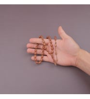 Pembe Fildişi Ağacı Pink Ivory Usta İşi İmzalı Beyzi Kesim 8x12mm