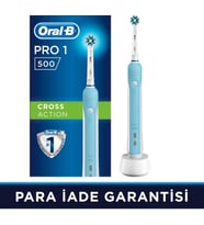 Oral-B Pro 1 500 Cross Action Şarj Edilebilir Diş Fırçası