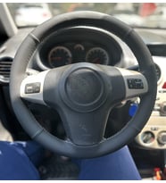 Opel Corsa D Araca Özel Direksiyon Kılıfı (NOKTA DÜZ GRİ İP) AÇIKLAMAYI OKUYUNUZ (Karışık)