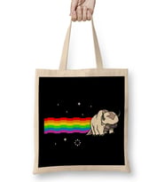 Avatar Last Airbender Appa Nyan Cat Avatar Bez Çanta Uzun Saplı