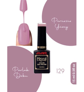 Adanil 15 ml Misyul Profesyonel Kalıcı Oje Mis-129