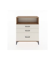 Arges Şifonyer Tek Raflı 3 Çekmeceli 88x30x106 Çam-Aytaşı