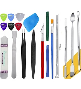 Çok Amaçlı Bilgisayar Tv Notebook Laptop Tablet Telefon Yardımcı Sökme Açma Aparatı Metal Plastik Çok Parçalı Onarım Aletleri Kiti ST26